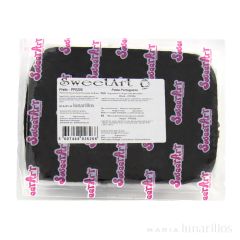 Fondant negro 1 kg - Sin gluten - SweetArt