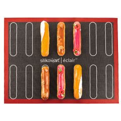 Tapete microperforado de silicona Airmat para Eclair & Choux 40 cm - Silikomart