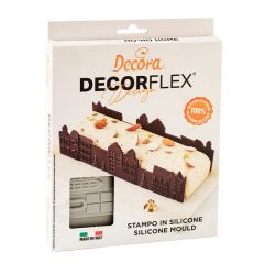 Tapete texturizador casitas navideñas 12,6 cm - Decora