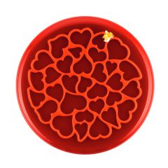 Tapete texturizador corazones love 18 cm - Silikomart Professional