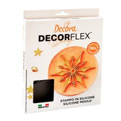 Tapete texturizador estrella brillante Navidad 15,3 cm - Decora