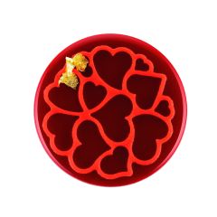 Tapetes texturizadores corazones Mini love 6 cm (6) - Silikomart Professional