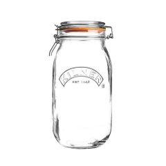 Tarro de cristal redondo con cierre hermético 1,5 litros - Kilner