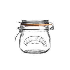 Tarro de cristal redondo con cierre hermético 500 ml - Kilner