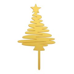 Topper árbol de Navidad 16,5 cm - Dekora