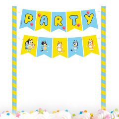 Topper guirnalda Party Bluey - Amscan