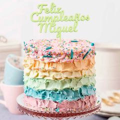 Topper Nombre o Texto Personalizado - 3 líneas