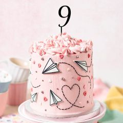 Topper personalizado Número (8 cm)