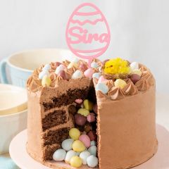 Topper personalizado Huevo de Pascua Varios diseños (8 cm)