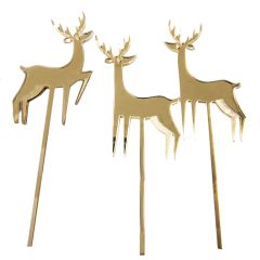 Toppers acrílicos renos Navidad (3)