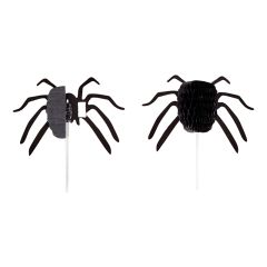 Toppers arañas de Halloween (12) - Wilton