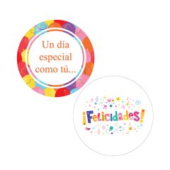 Pack papeles comestibles burn Día especial 14 cm - María Lunarillos