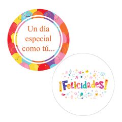 Pack papeles comestibles burn Día especial 17 cm - María Lunarillos
