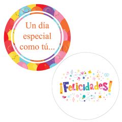 Pack papeles comestibles burn Día especial 19 cm - María Lunarillos