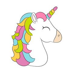 Papel de azúcar Unicornios nº 31 - María Lunarillos