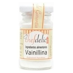 Vainillina en polvo 25 g - Sin gluten - Chefdelíce