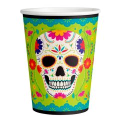 Vasos de papel Catrina 250 ml (8) - Amscan