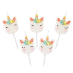 Velas We Heart Unicorns (5) - Talking Tables