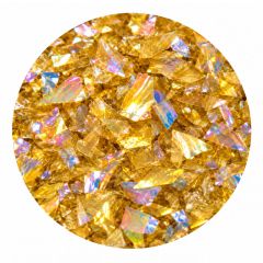 Virutas de purpurina doradas Azuglow Sparkles 3 g - Sin gluten - Azucren
