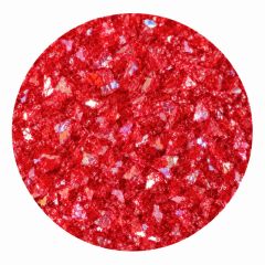 Virutas de purpurina rojas Azuglow Sparkles 3 g - Sin gluten - Azucren