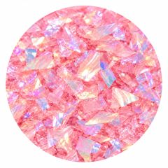 Virutas de purpurina rosas Azuglow Sparkles 3 g - Sin gluten - Azucren