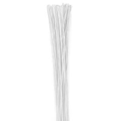 Alambres blancos para flores nº 30 (50) - Decora