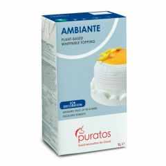 Ambiante: Nata vegetal 1 litro - Sin gluten - Puratos