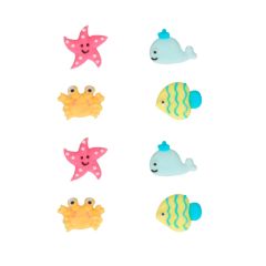 Animales marinos de azúcar (8) - Sin gluten - Funcakes