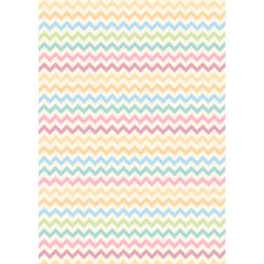 Papel multitransfer para merengues, chocolate e isomalt Chevron Pastel - María Lunarillos