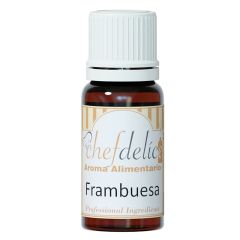 Aroma de frambuesa 10 ml - Sin gluten - Chefdelíce