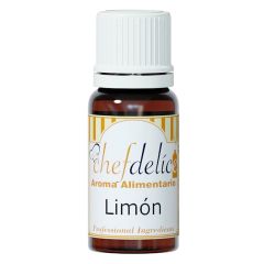 Aroma de limón 10 ml - Sin gluten - Chefdelíce