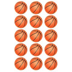 Papel de azúcar de Balón de baloncesto - 5 cm (15) - María Lunarillos