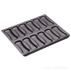Molde para 12 Éclairs Master Class - Kitchen Craft