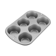 Bandeja molde 6 muffins jumbo - Wilton