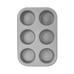 Bandeja molde antiadherente 6 muffins - Decora