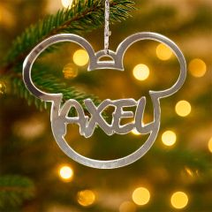 Bola personalizada para árbol de Navidad - Mickey Mouse