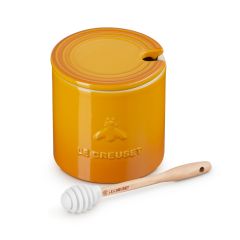Bote para miel con tapa y cuchara 420 ml - Cerámica de gres - Le Creuset
