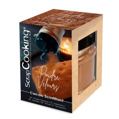 Cacao en polvo brillante 80 g - ScrapCooking
