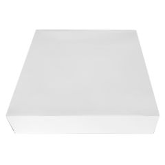 Caja para roscón de Reyes blanca 39,5 cm