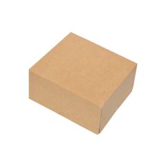 Caja para tarta kraft cuadrada 20 x 20 x 10 cm