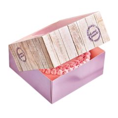 Cajas para tarta Madera 32 x 32 x 11,5 cm (2) - Funcakes