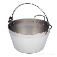 Caldero para mermeladas de acero inoxidable 4,5 litros - Kitchen Craft