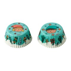 Cápsulas azules elfos de Navidad (36) - Decora