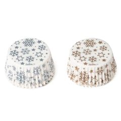 Cápsulas copos de nieve y estrellas de Navidad (36) - Decora