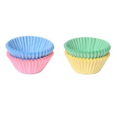 Cápsulas mini colores pastel 2,5 cm (100) - House of Marie