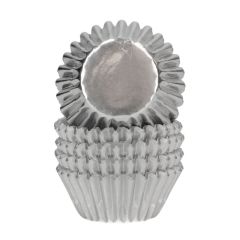 Cápsulas mini plateadas metalizadas (160) - Wilton