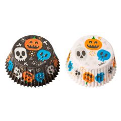 Cápsulas blancas y negras Halloween (36) - Decora