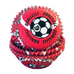 Cápsulas rojas fútbol goal (50) - House of Marie