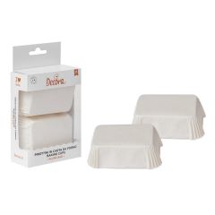 Cápsulas rectangulares blancas (36) - Decora