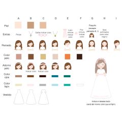 Papel de azúcar - Carlota Comunión - Impresión personalizada